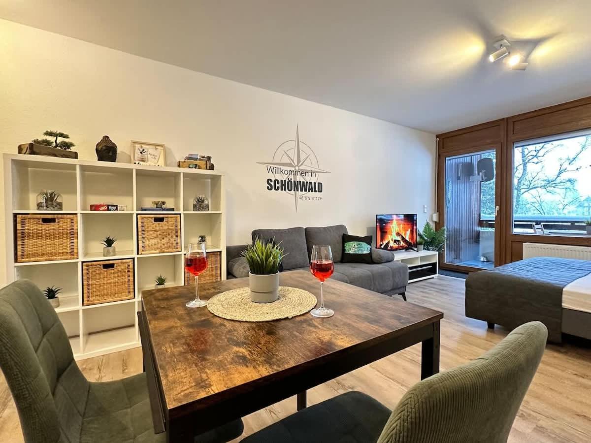 Relaxapartments Black Forest Emotion Mit Sonnenbalkon Mit Blick Auf Den Kurpark, Schnelles Internet, Naehe Triberger Wasserfaelle, Fuer Bis Zu 2 Personen Schönwalde Exteriör bild